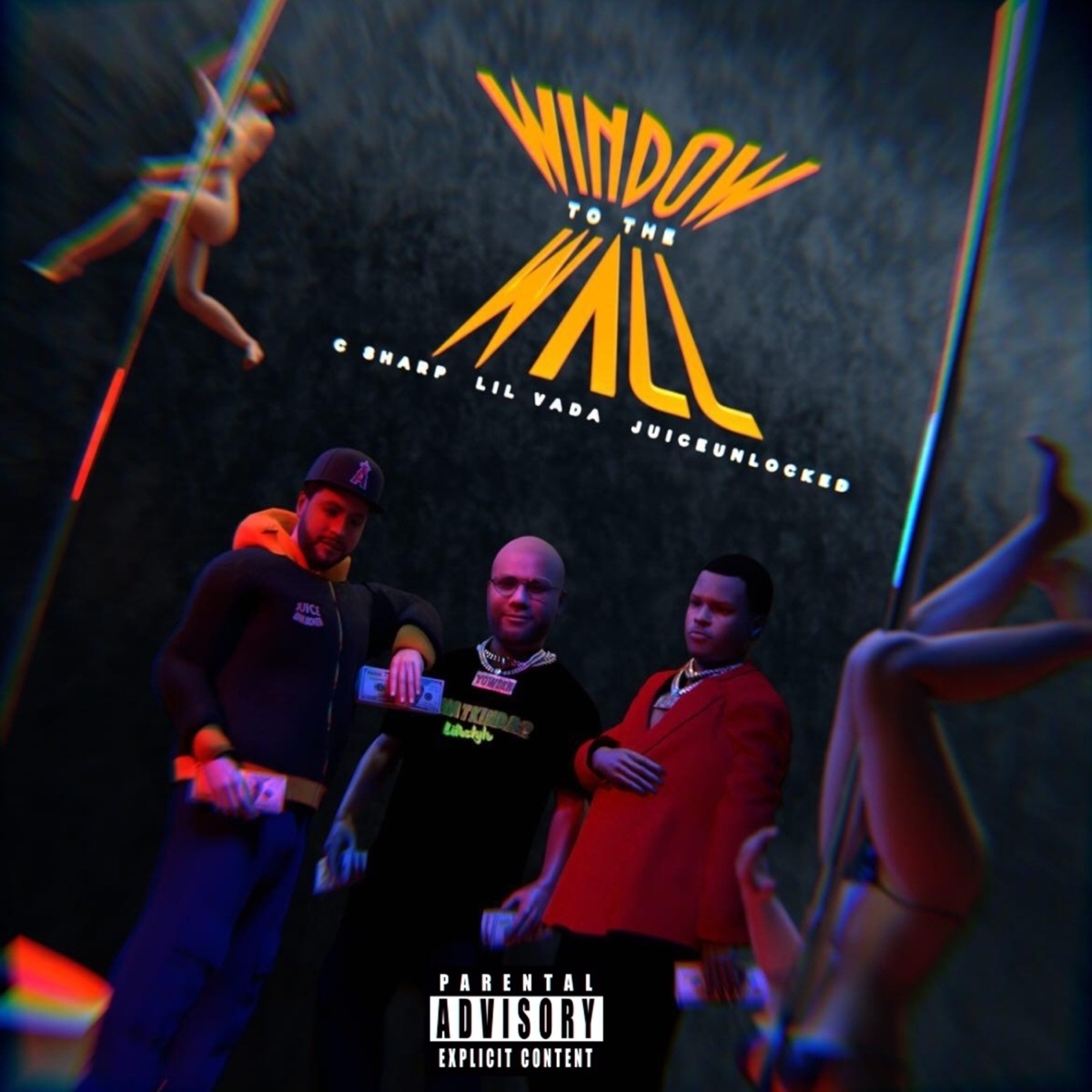 Window To the Wall (feat. Juiceunlocked, C-Sharp & Yowdergod) - Single by Lil Vada album cover