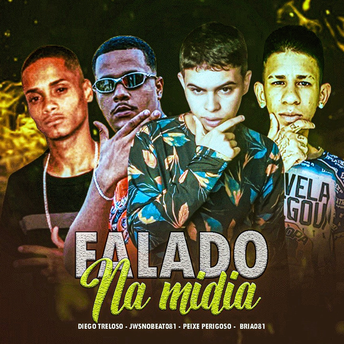 Falado na Midia (feat. MC Saci, Diego Treloso & 100PanoProdutora) - Single by JwsNoBeat081, Brisa081 & Peixe Perigoso album cover