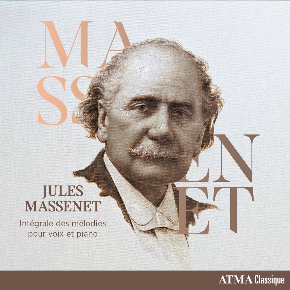 Jules Massenet Intégrale des mélodies pour voix et piano, vol. 4 by Olivier Godin & Stéphane Tétreault album cover