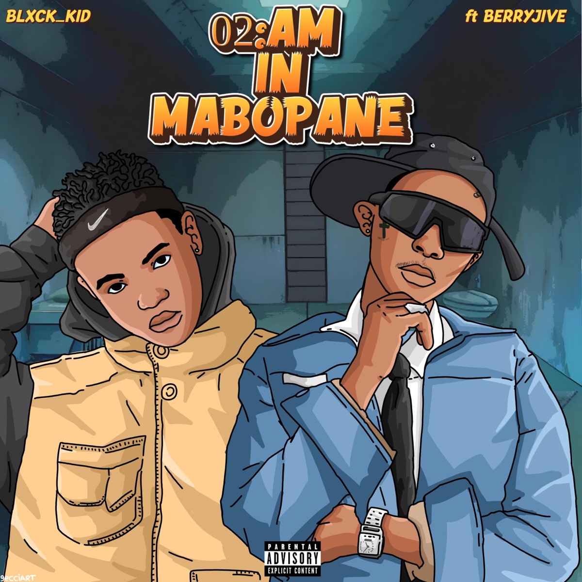 2AM in Mabopane (feat. Berry Jive) - Single by Blxck_Kid album cover