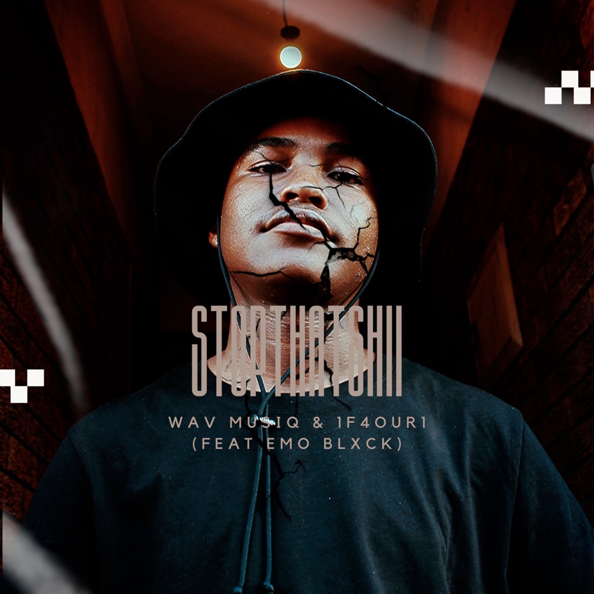 Stopthatshii (feat. Emo Blxck) - Single by Wav MusiQ & 1F4OUR1 album cover