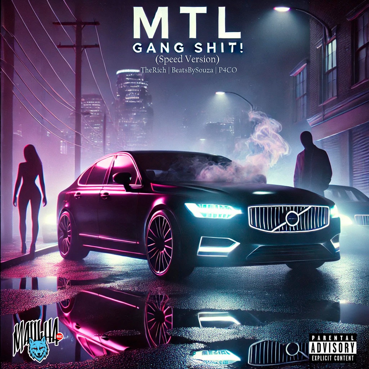 Mtl Gang Shit! (Versão Rápida) - Single by Beatsbysouza, TheRich & P4CO album cover