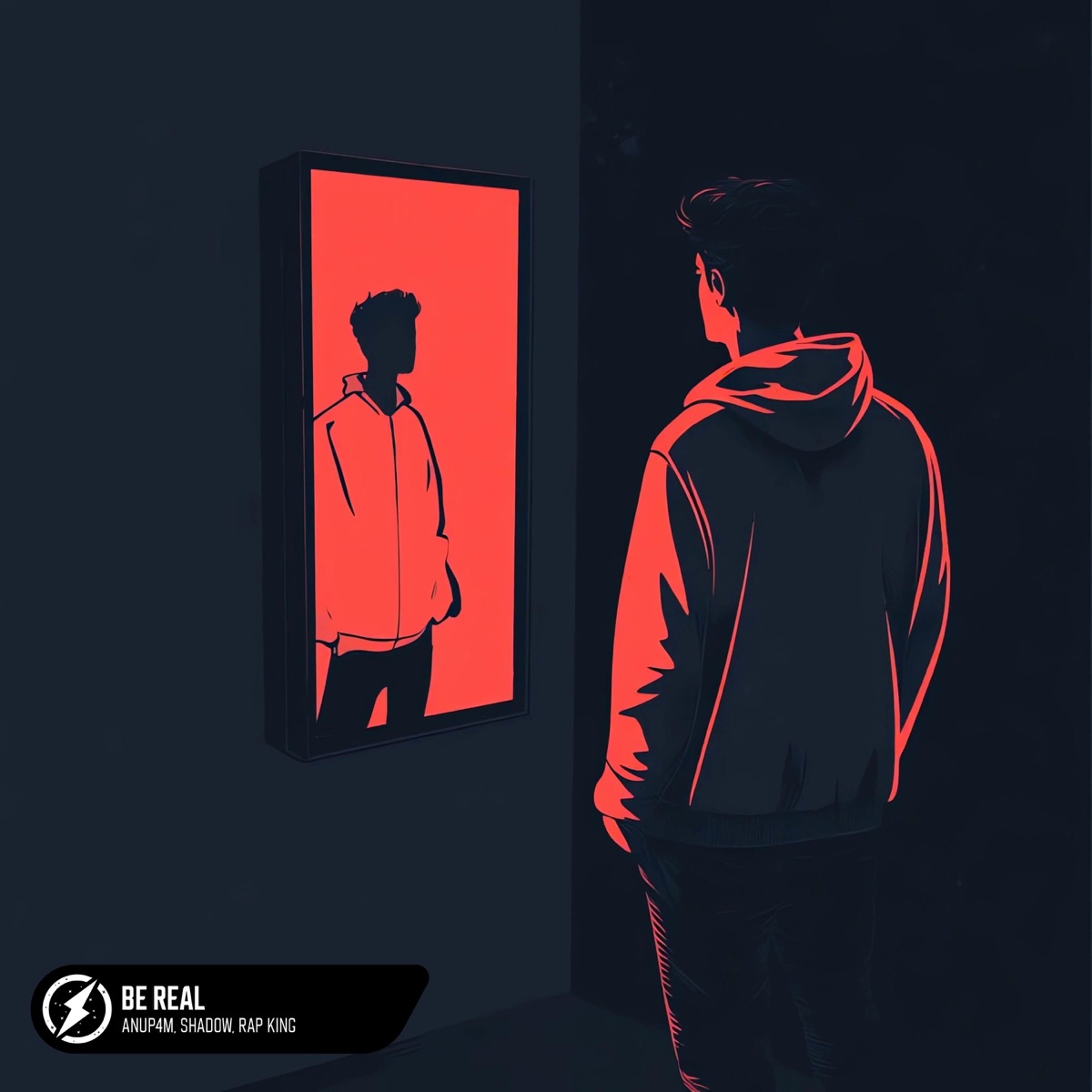 Be Real - Single by Anup4m, Shadow & Rap King album cover
