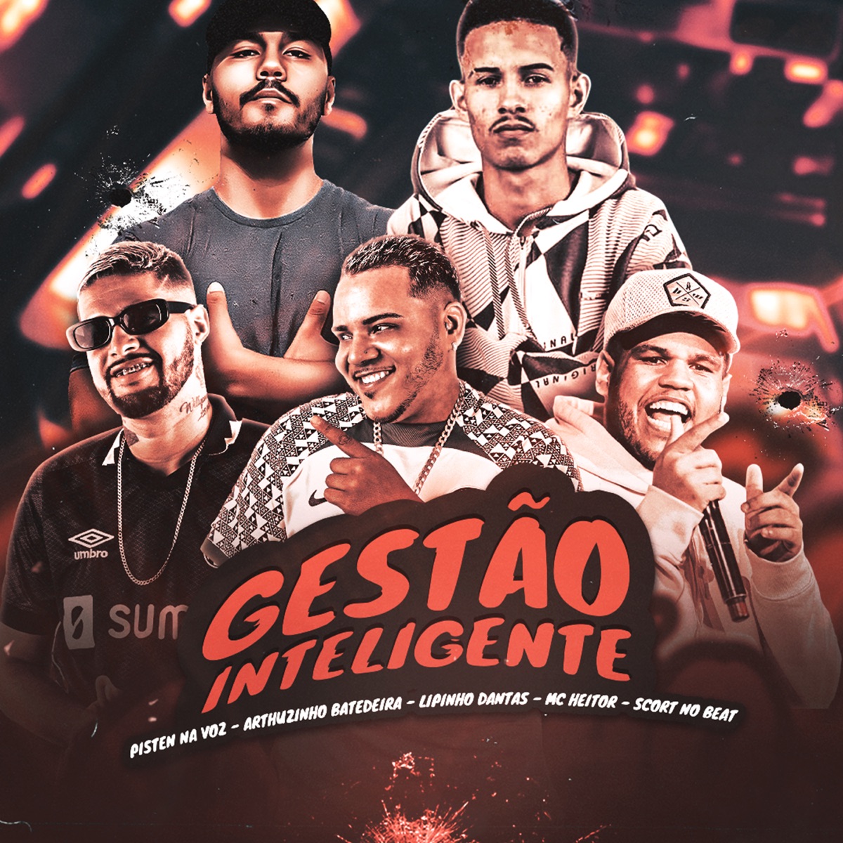 Gestão Inteligente (feat. Scort no beat & MC Heitor) - Single by PistenNaVoz, Lipinho Dantas & Arthurzinho Batedeira album cover