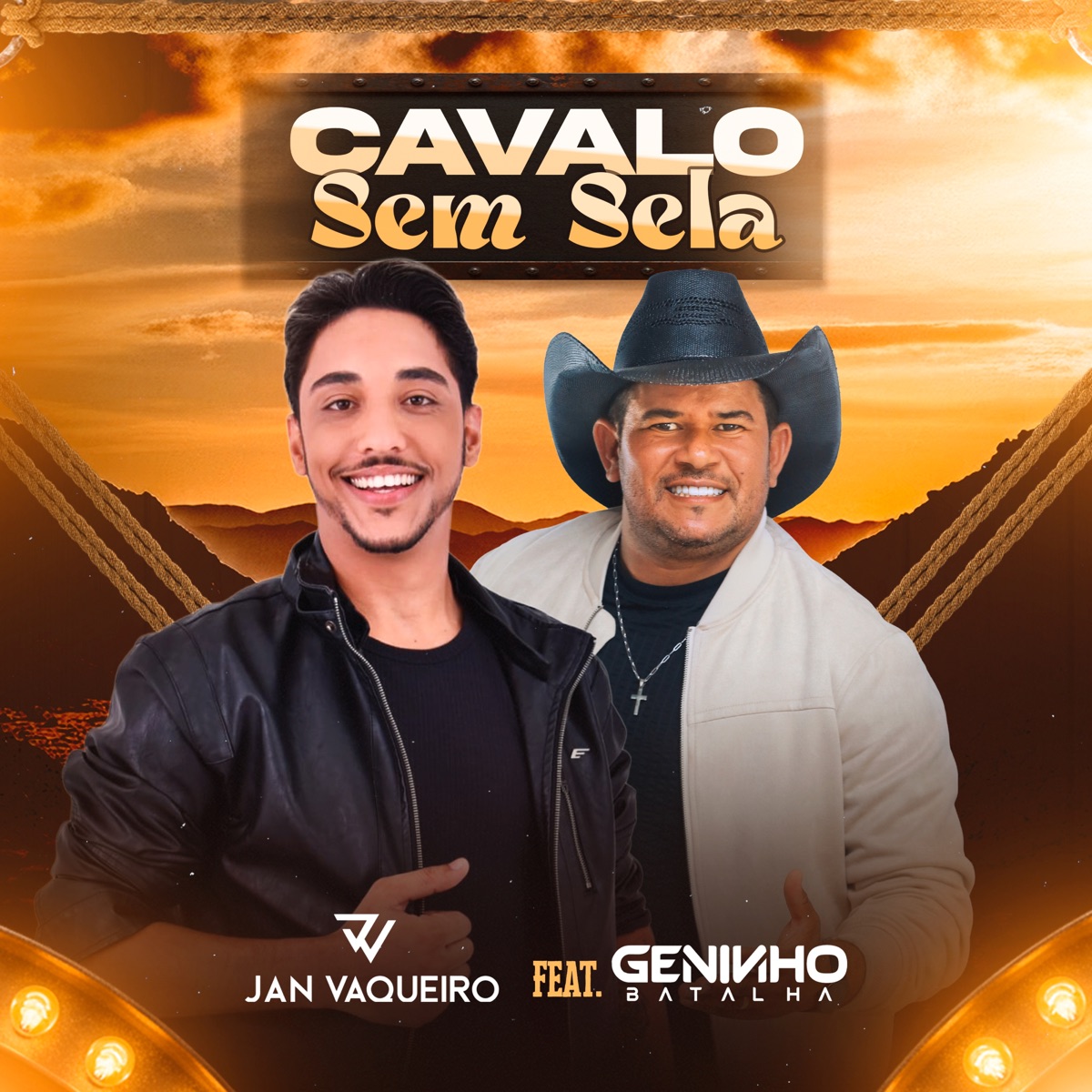 Cavalo Sem Sela (feat. Geninho Batalha) - Single by Jan Vaqueiro album cover
