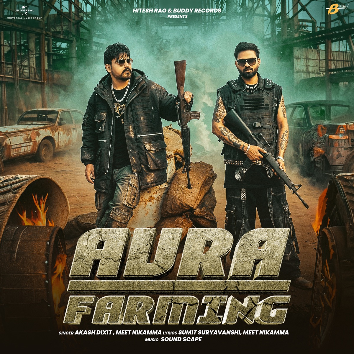 Aura Farming - Single by Akash Dixit, Meet Nikamma & Sumit Suryavanshi album cover
