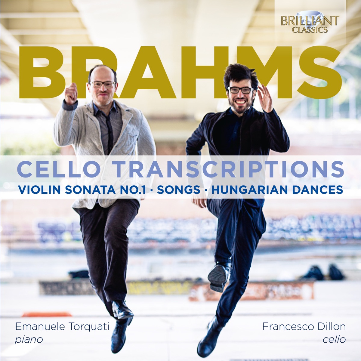 Brahms: Cello Transcriptions by Francesco Dillon & Emanuele Torquati album cover