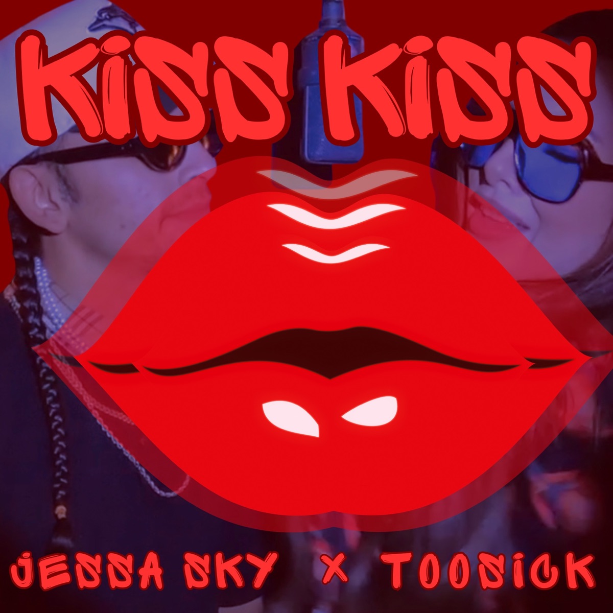 KISS KISS - Single by Jessa Sky & TOOSICK album cover
