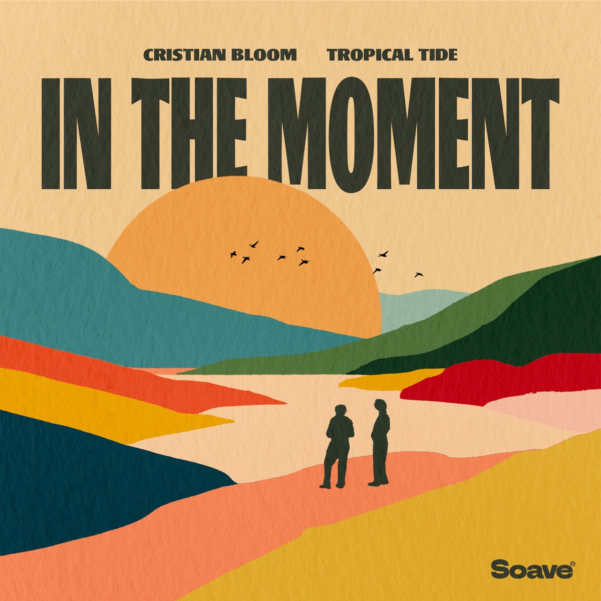 In The Moment - Single by Cristian Bloom & Tropical Tide album cover