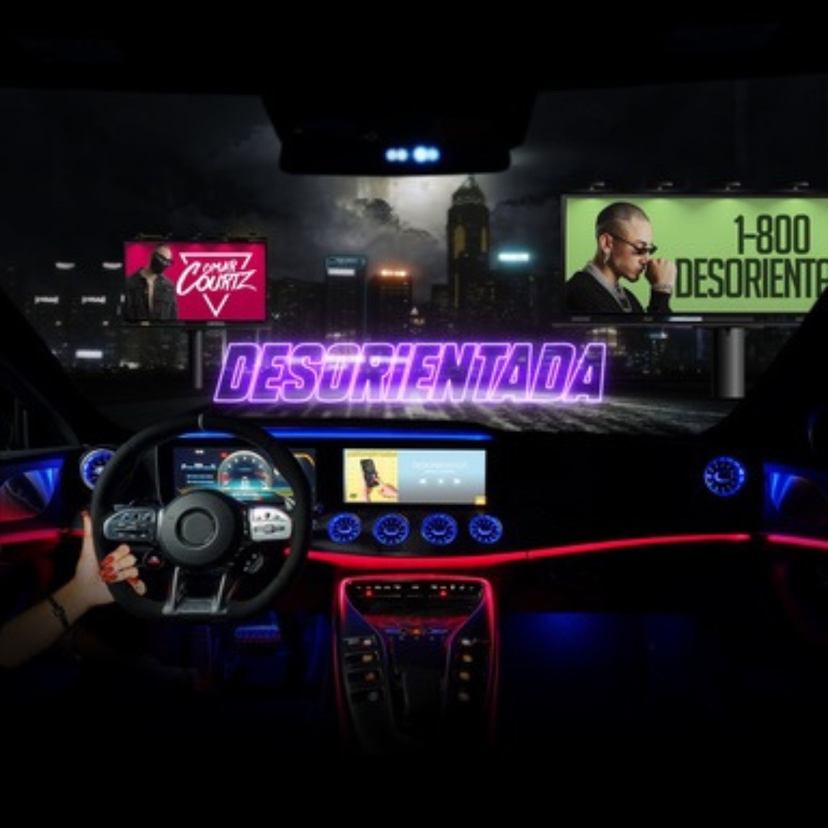 Desorientada - Single by Omar Courtz album cover artwork