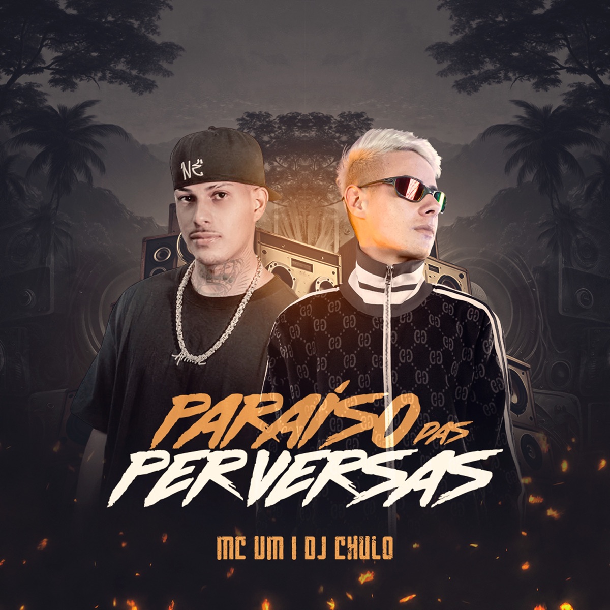 PARAÍSO DAS PERVERSAS - Single by MC VM & Dj Chulo album cover