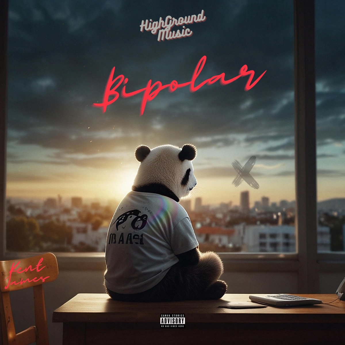 Bipolar - Single by KENT JAMES album cover
