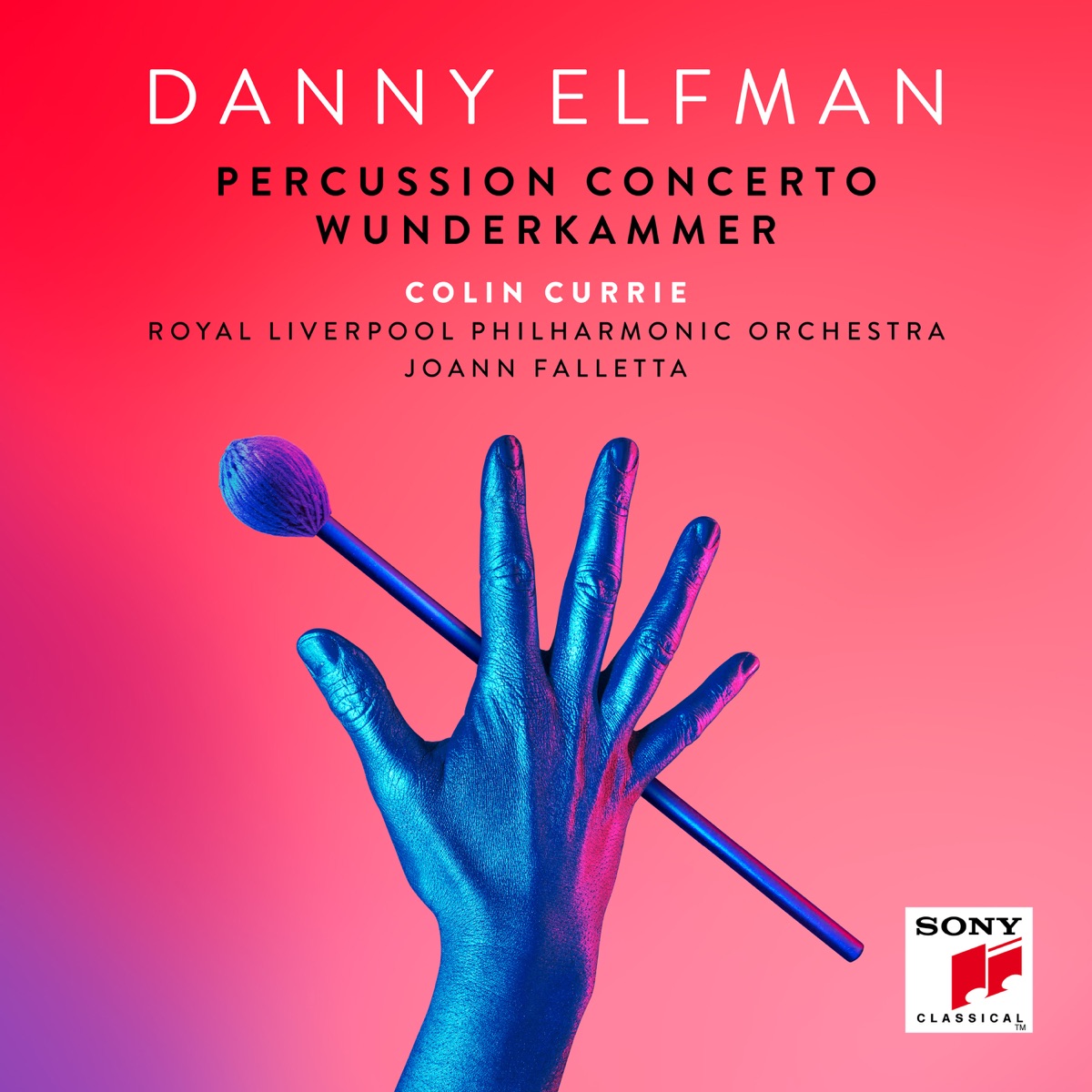 Danny Elfman: Percussion Concerto & Wunderkammer by Royal Liverpool Philharmonic Orchestra, JoAnn Falletta, Colin Currie & Kantos Chamber Choir album cover