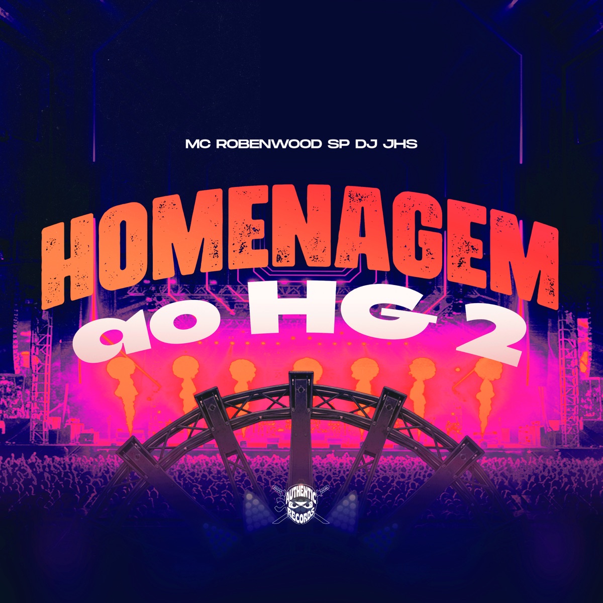 Homenagem ao Hg 2 - Single by DJ JHS & MC Robenwood SP album cover