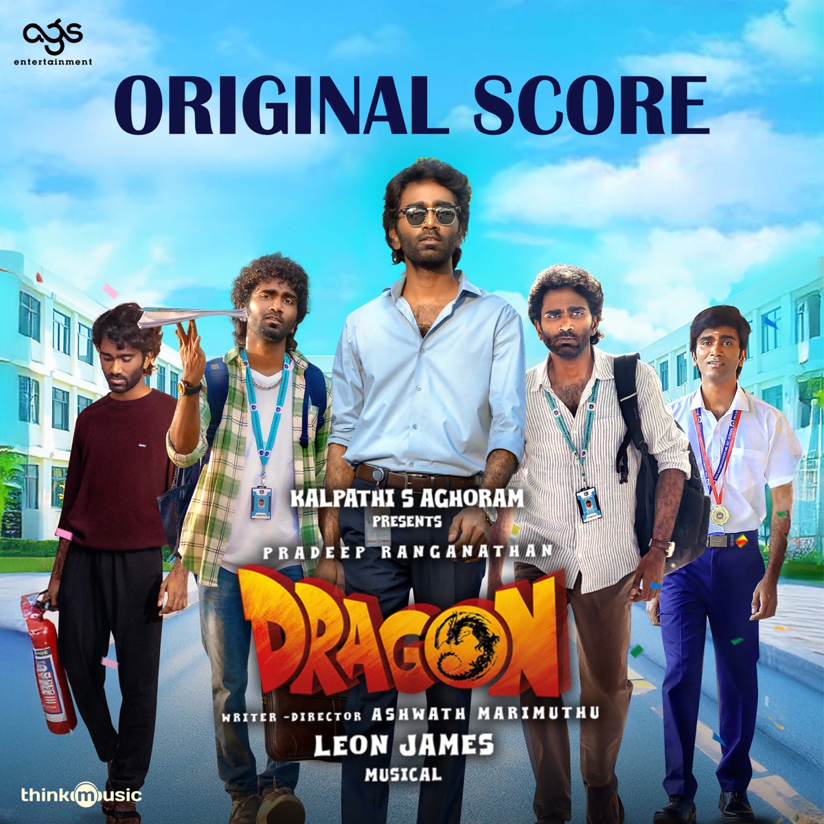 Dragon (Original Score) by Leon James album cover