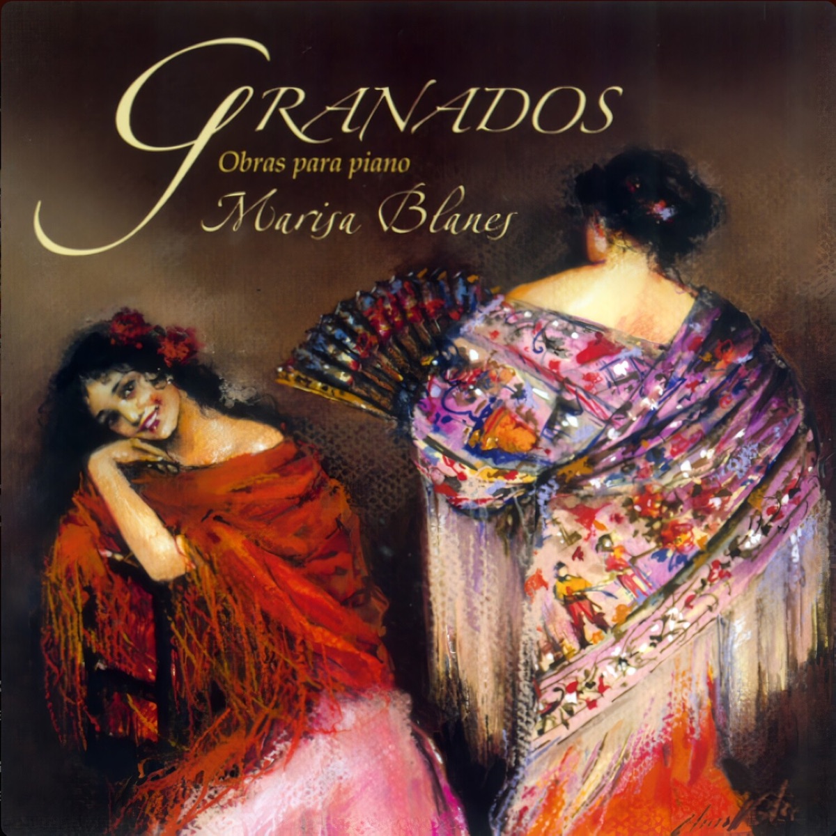 Granados: Obras para Piano by Marisa Blanes album cover