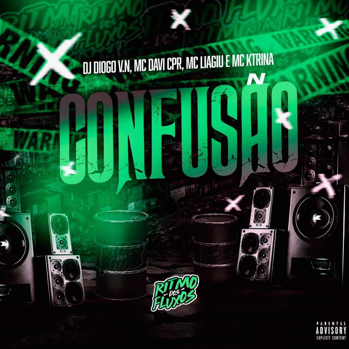 Confusão (feat. Liagiu MC) - Single by MC KTRINA, DJ Diogo V.N & Mc Davi Cpr album cover