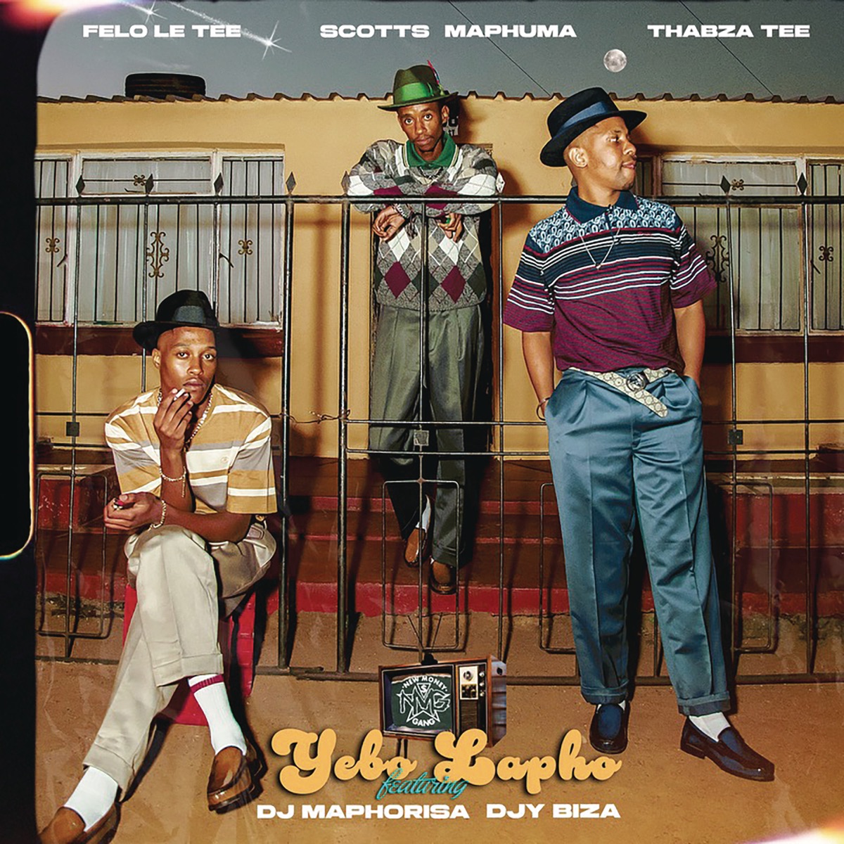 Yebo Lapho (Gogo) [feat. DJ Maphorisa & Djy Biza] [Edit]  - Single by Felo Le Tee, Scotts Maphuma & Thabza Tee album cover