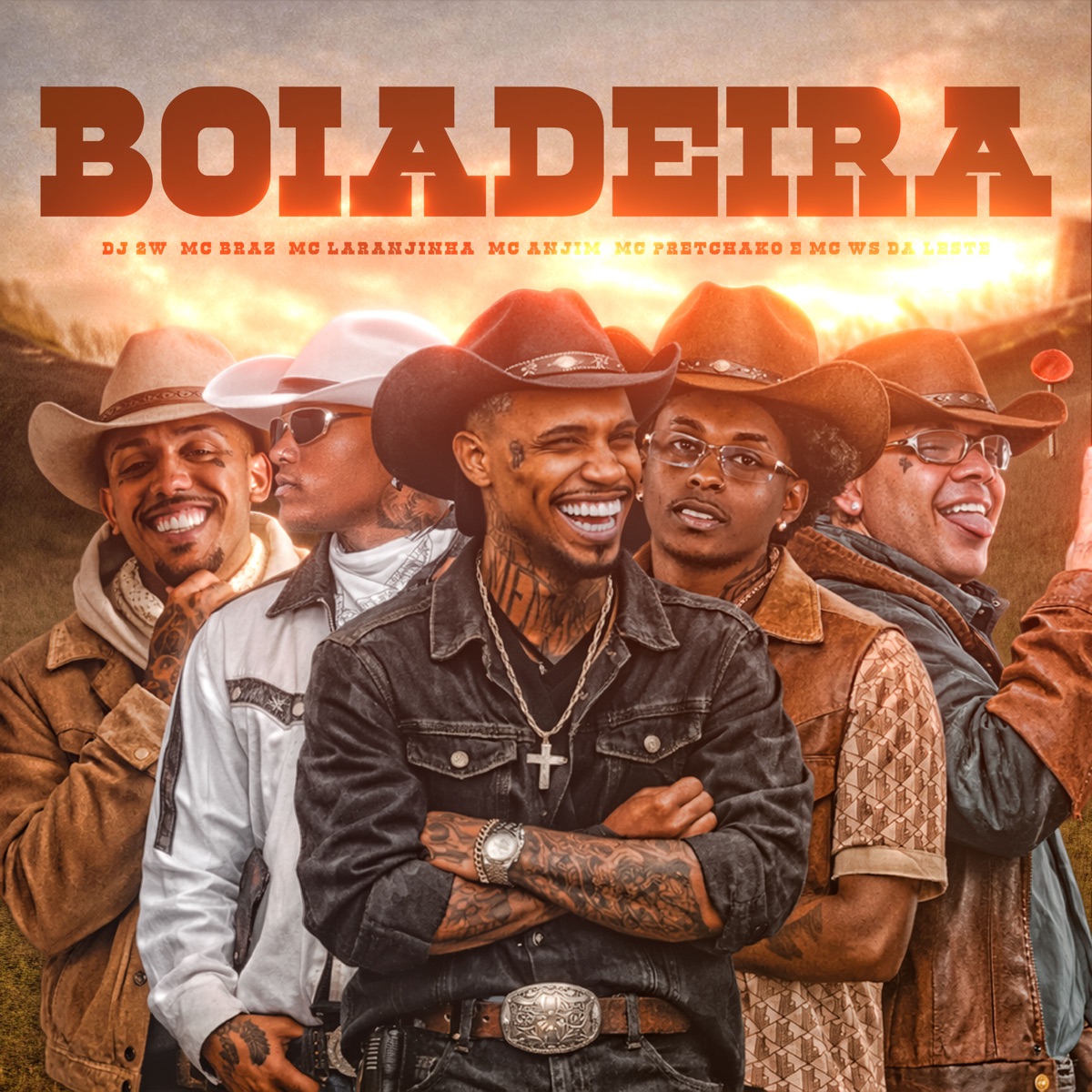 Boiadeira (feat. Mc Ws da leste & Mc Pretchako) - Single by DJ 2w, MC Braz, Mc Anjim & Mc Laranjinha album cover