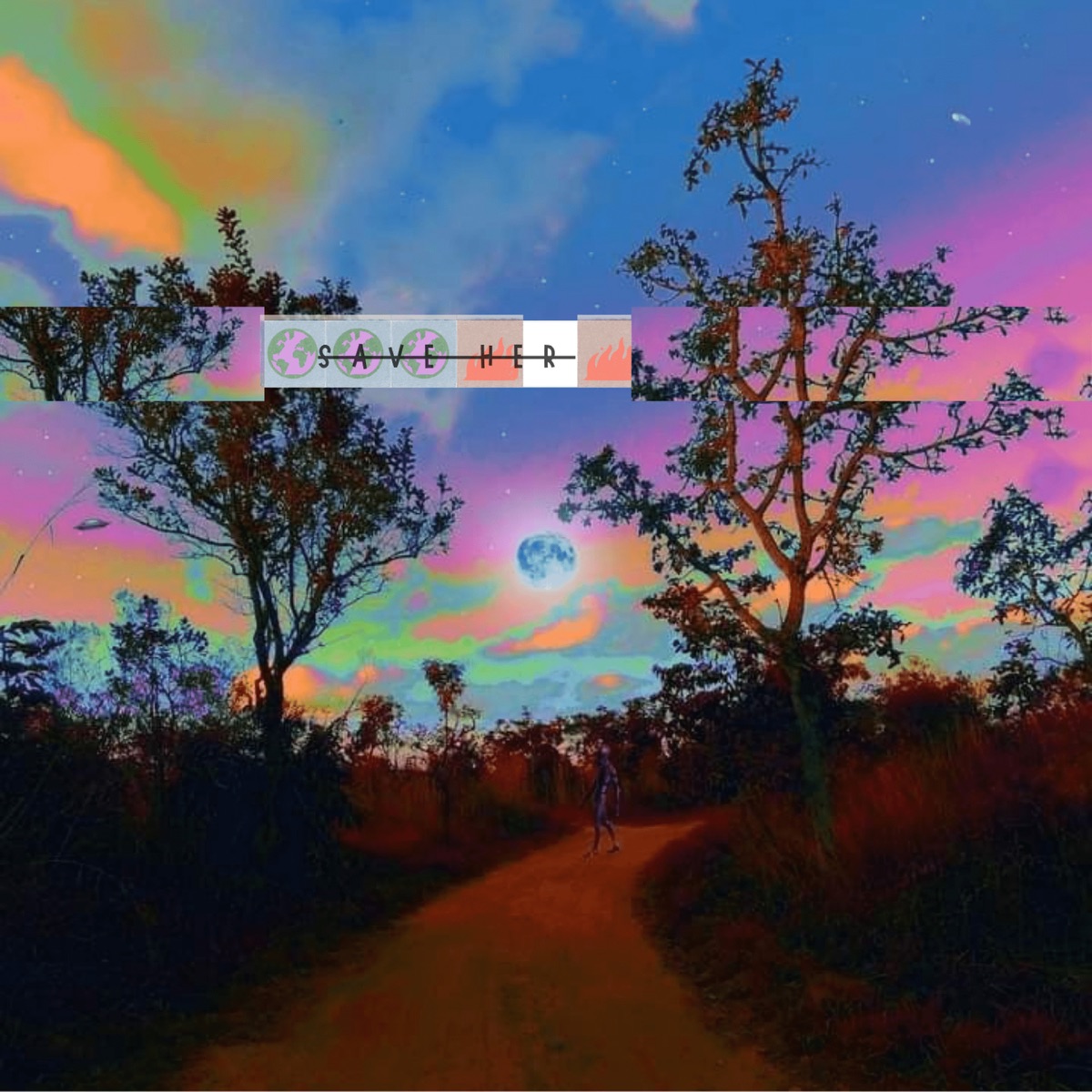 SAVE HER (feat. AMR8) - Single by Glarg album cover