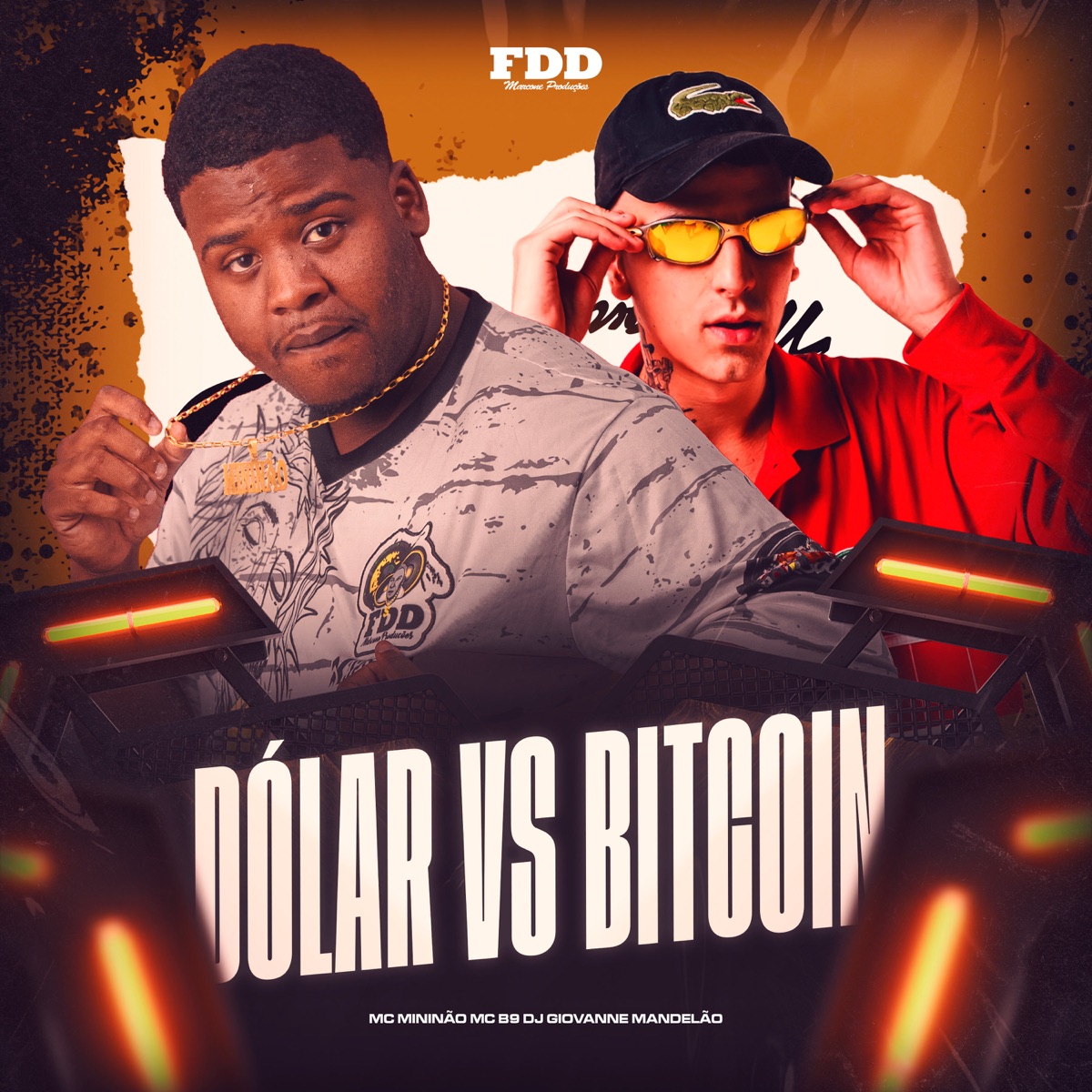 Dolar Vs Bitcoin - Single by DJ Giovanne Mandelão, MC Mininao & Mc B9 album cover