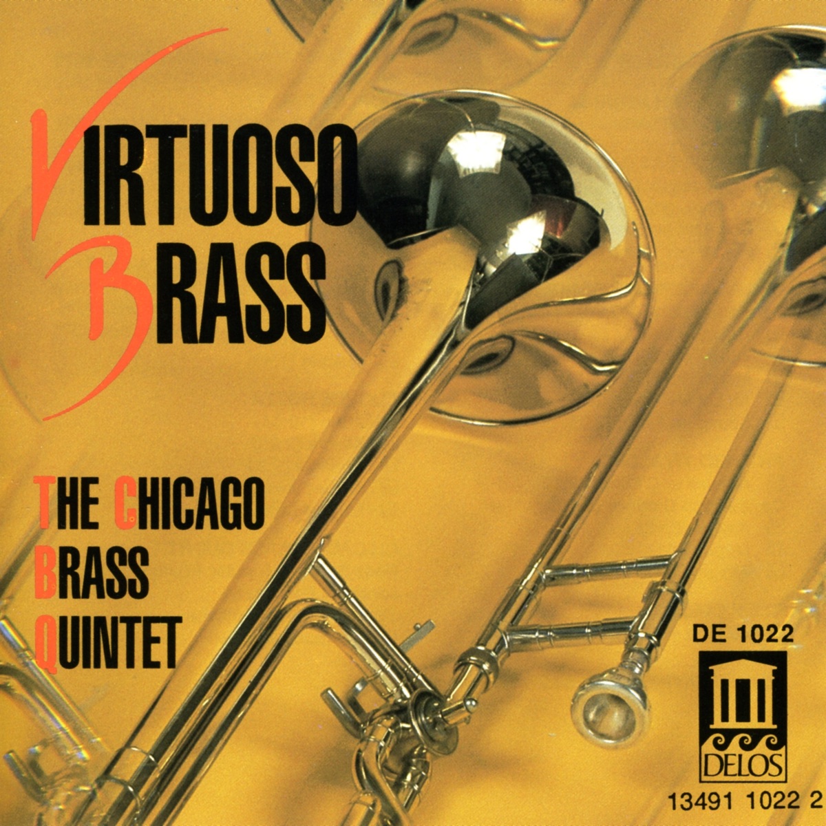 Virtuoso Brass by Chicago Brass Quintet album cover