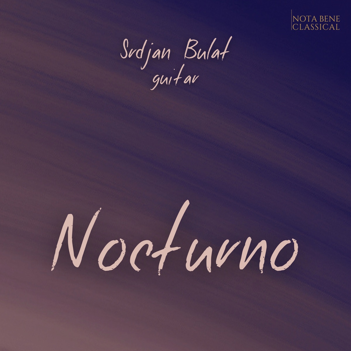 Nocturno - Single by Srdjan Bulat album cover