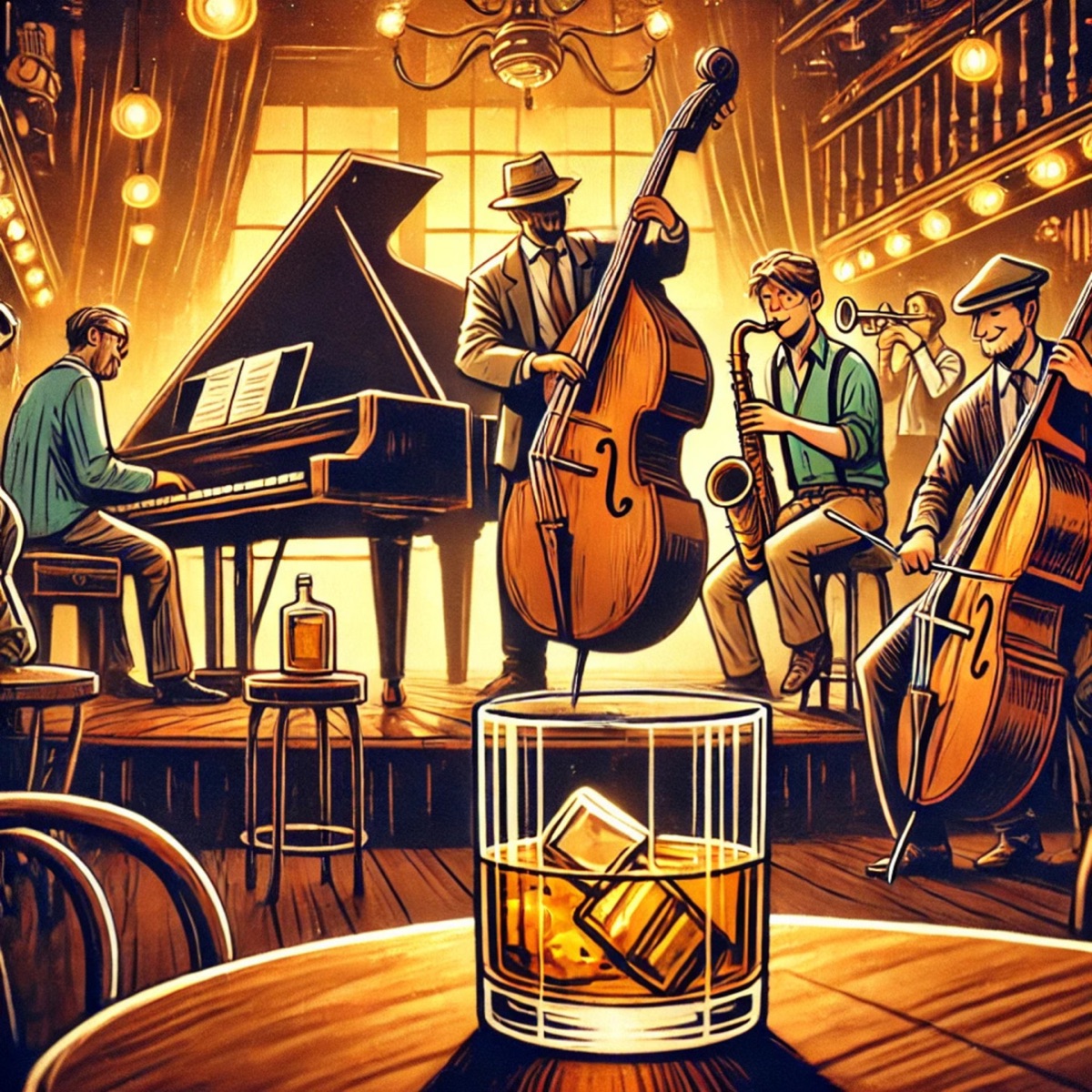 Jazz Night (feat. J.Kobee) - Single by Hbeat, Justus Eggert & David Walke album cover