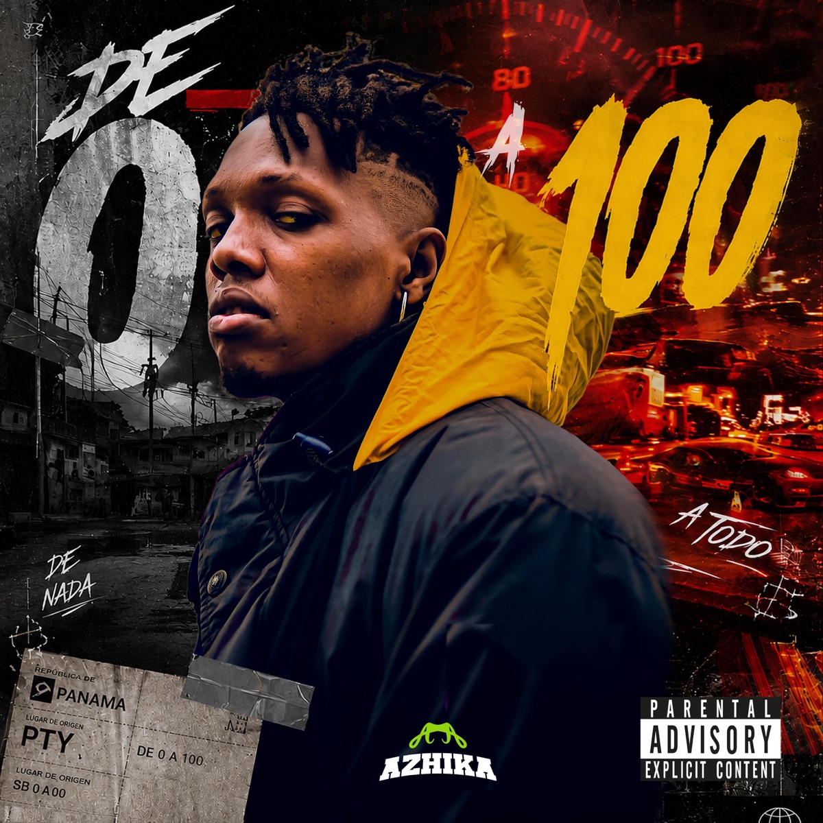 De 0 a 100 by Azhika & Kapo Music Inc album cover