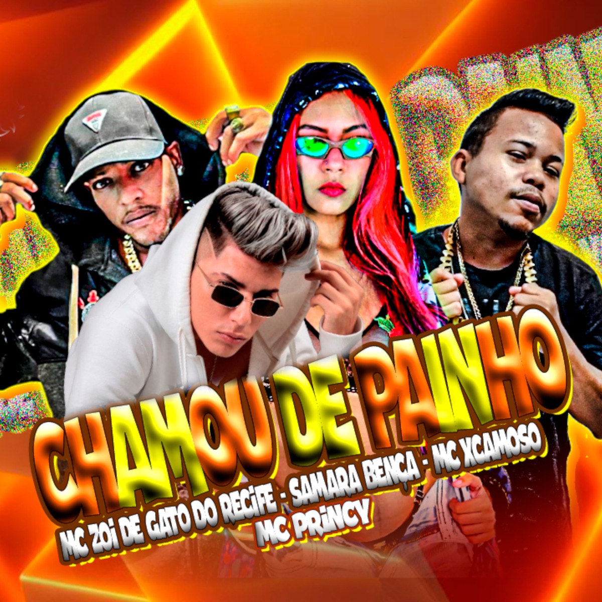 Chamou de Painho - Single by Mc Princy, MC XCAMOSO, Samara Bença & MC Zoi De Gato Do Recife album cover