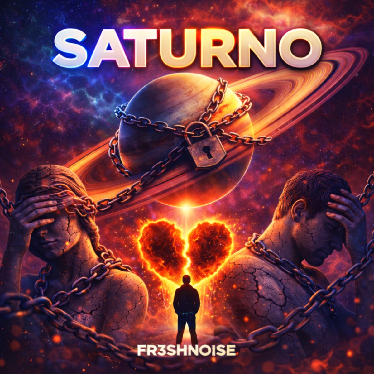 Saturno - Single by FR3SHNOISE album cover