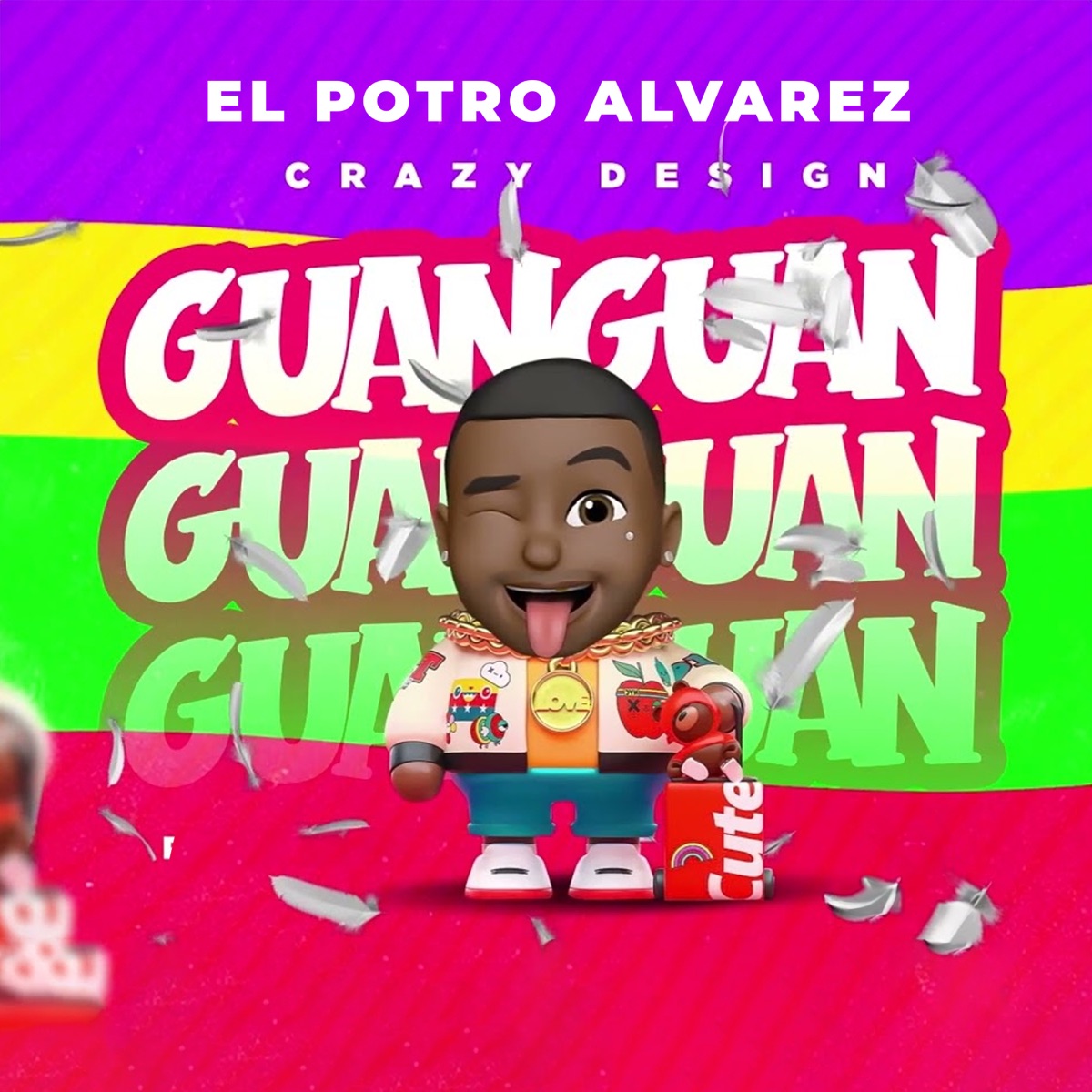 Guan Guan - Single by El potro Álvarez & Crazy Design album cover