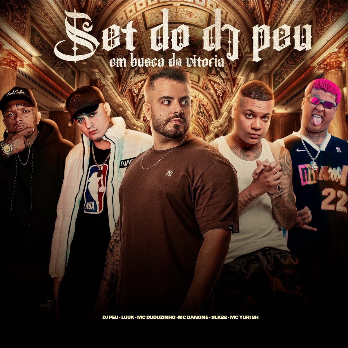 Set do Dj Peu em Busca da Vitória - Single by Mc Yuri BH, MC Danone, LUUK, RAPPER SLK, Duduzinho & DJ PEU album cover