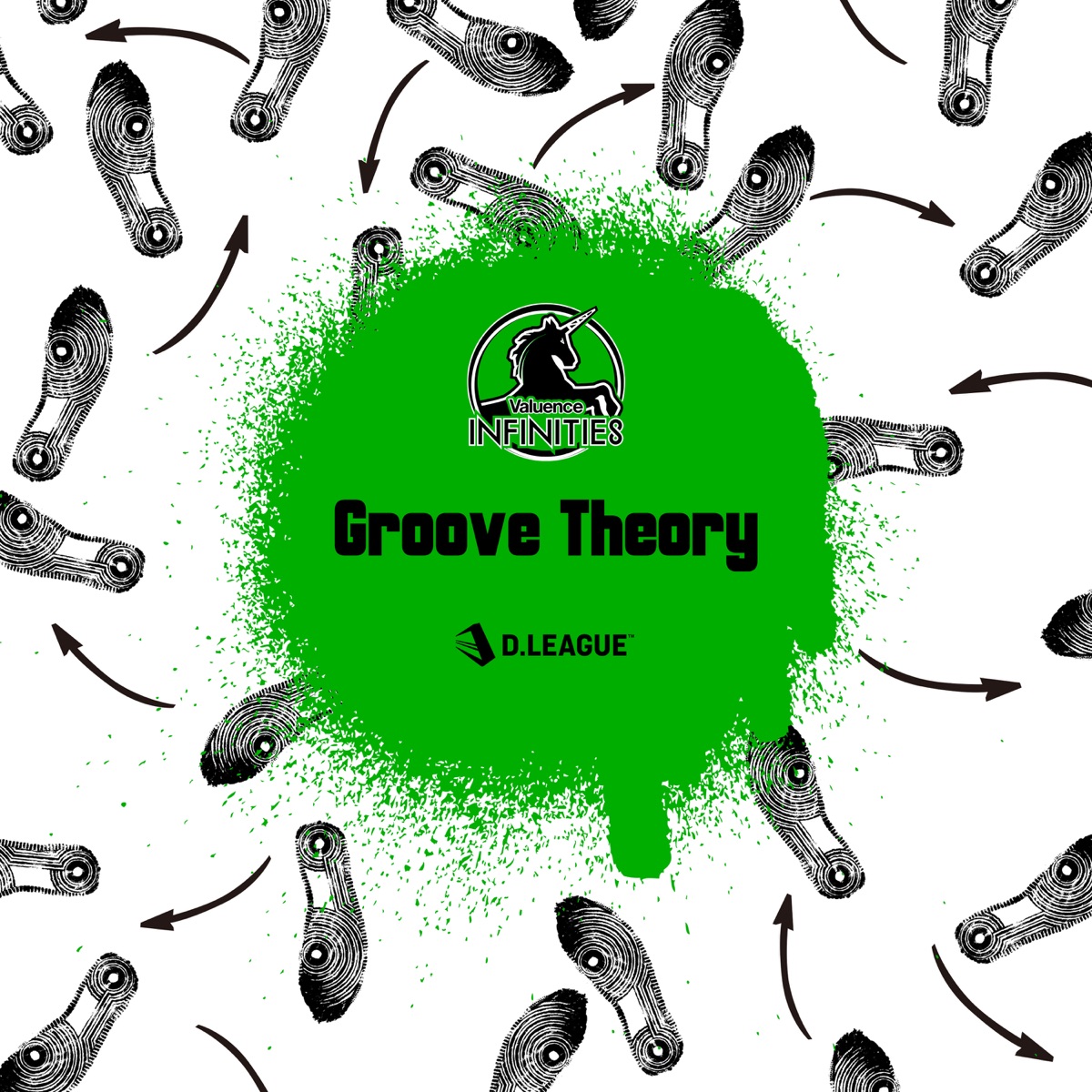 Groove Theory - Single by Valuence INFINITIES & takeuchi kazutake album cover