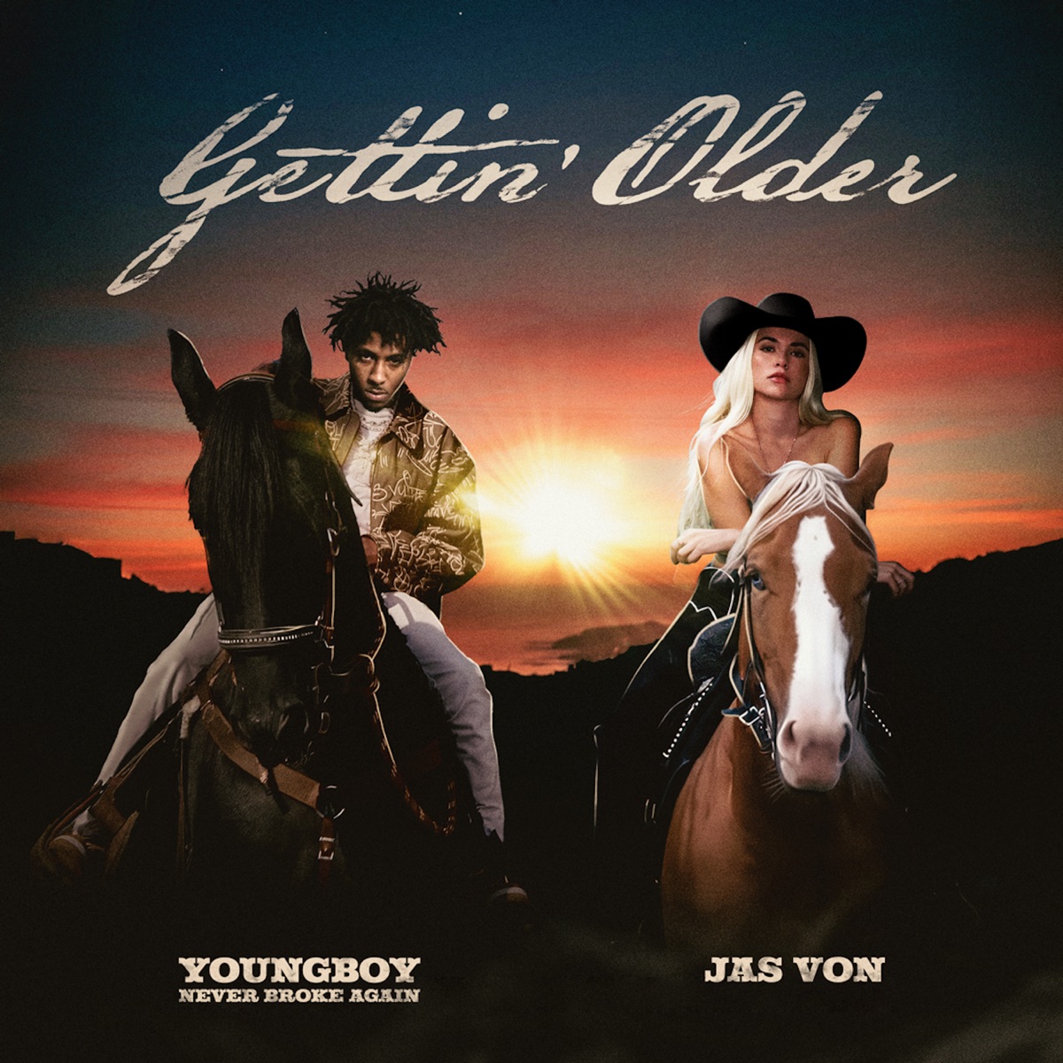 Gettin' Older (feat. YoungBoy Never Broke Again) - Single by Jas Von album cover artwork