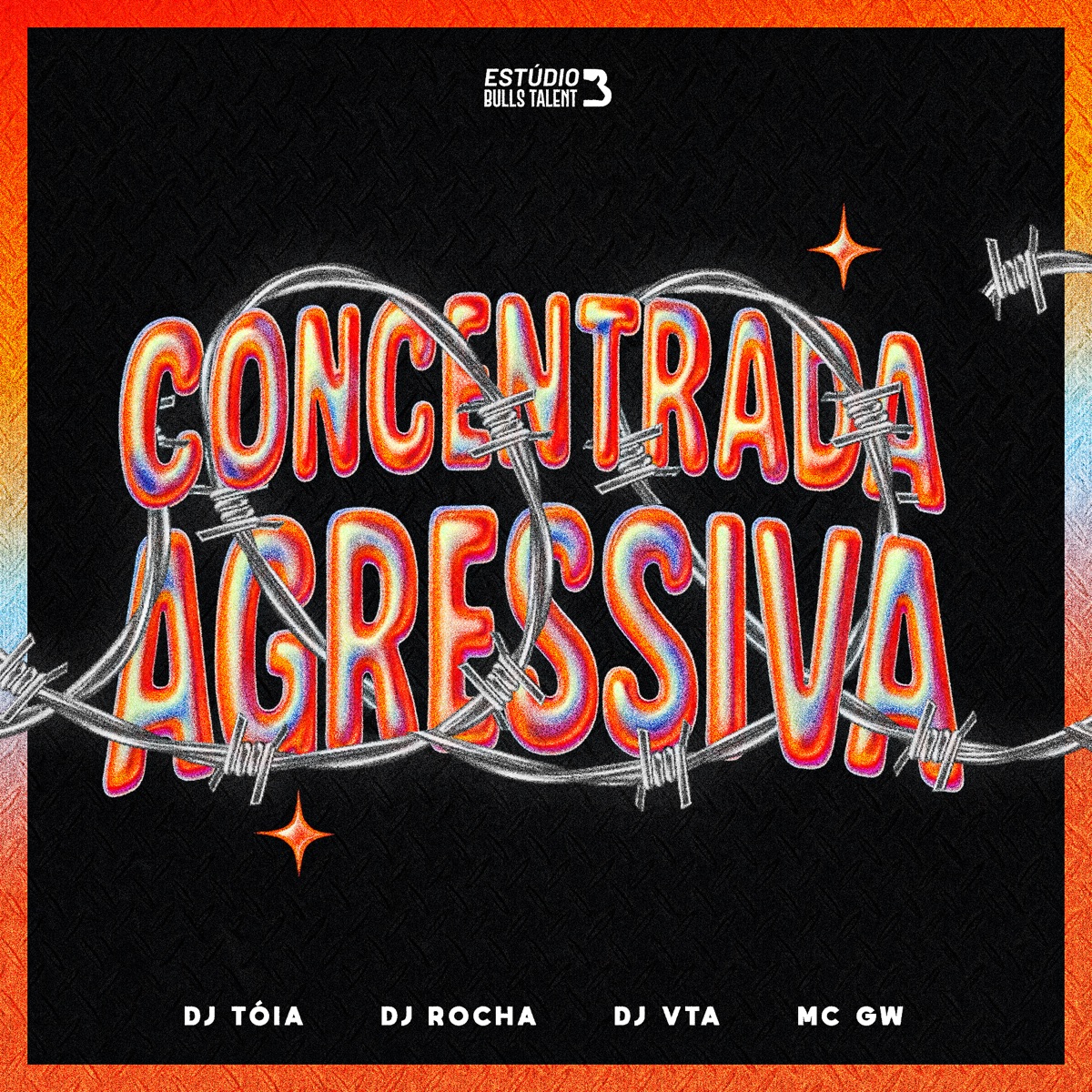 CONCENTRADA AGRESSIVA - Single by DJ Tóia, DJ ROCHA, Dj Vta & Mc Gw album cover