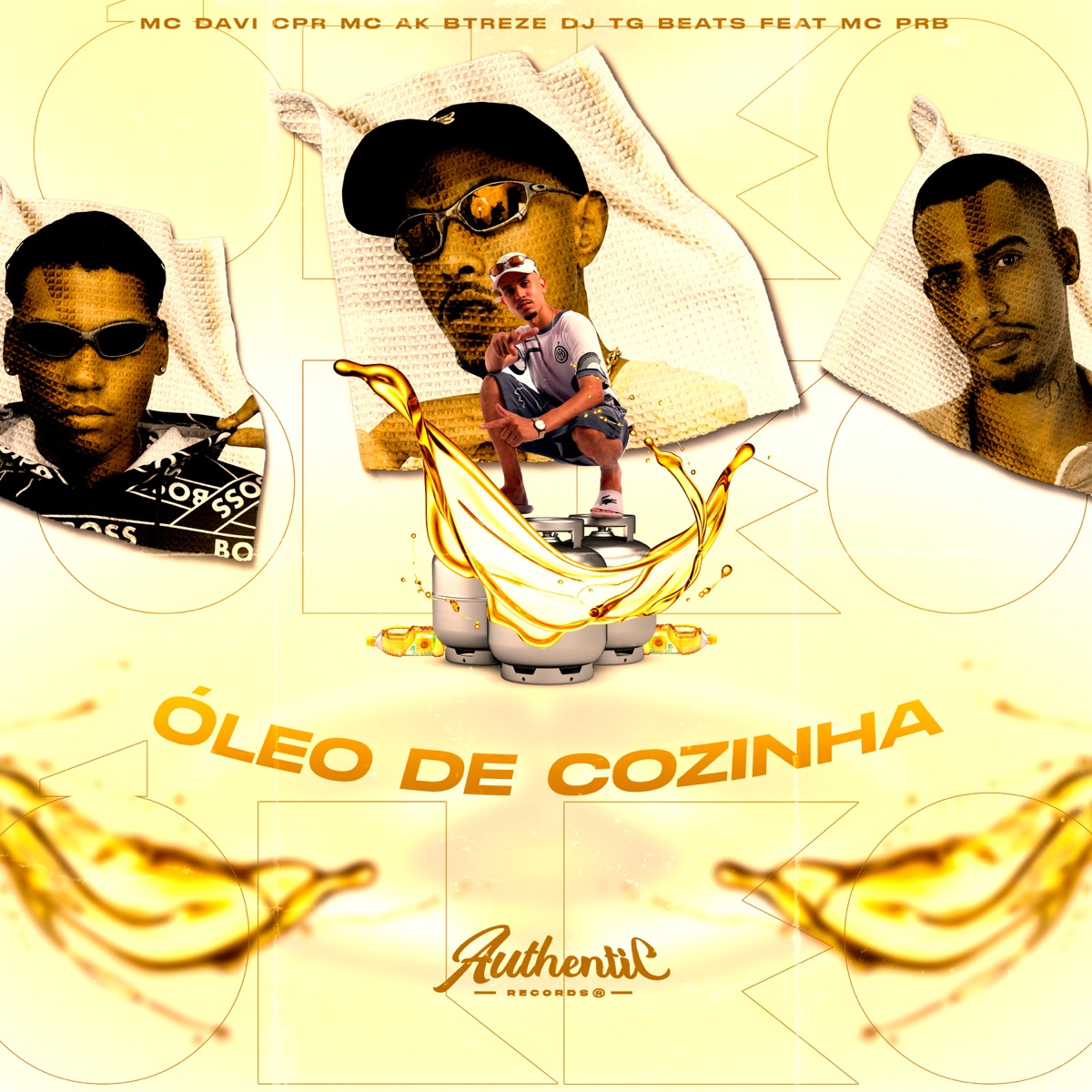 Óleo de Cozinha (feat. MC PRB) - Single by MC Davi CPR, MC AK BTREZE & Dj Tg Beats album cover