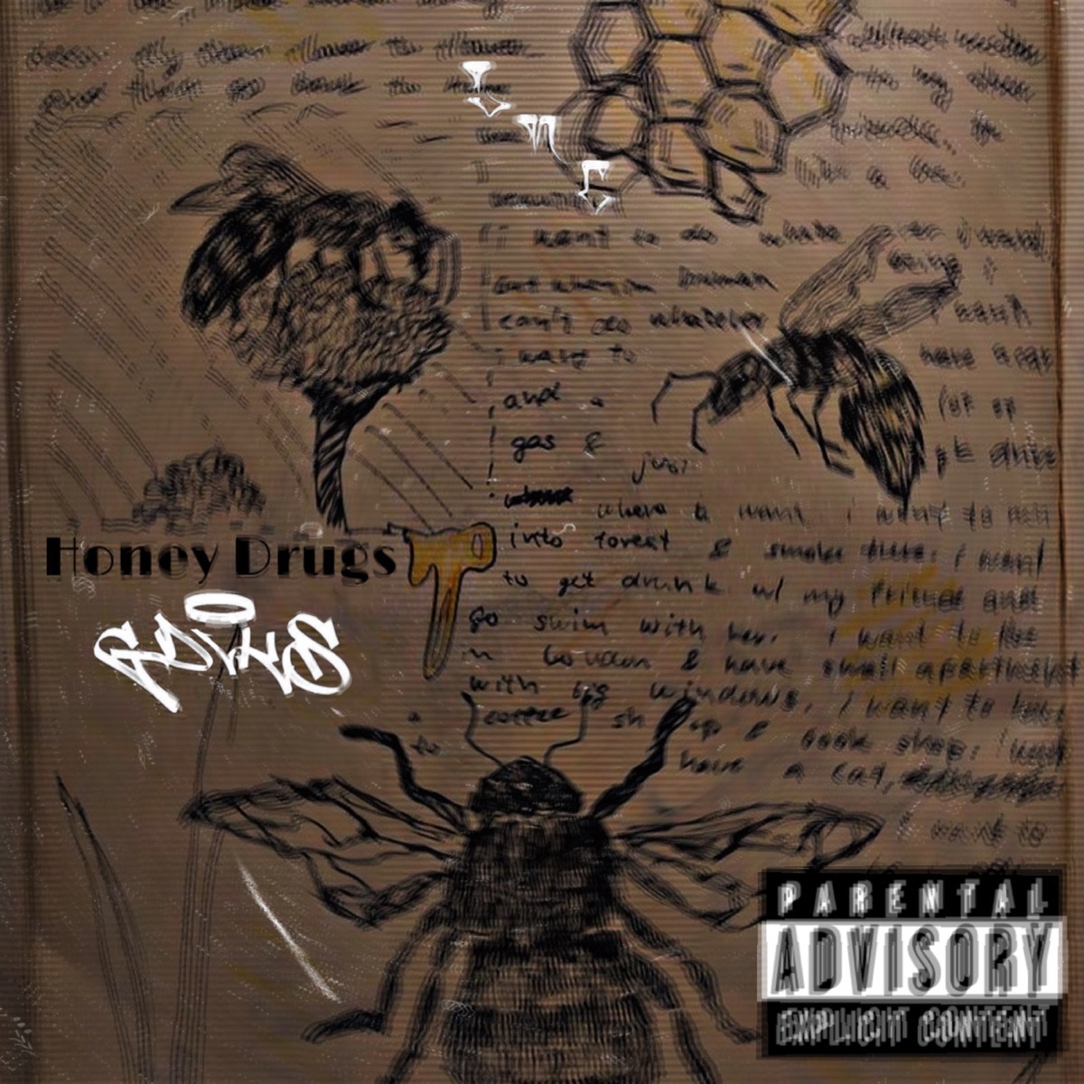 Honey Drugs - Single by Lpillo, Yung Flakks & JR LNC album cover