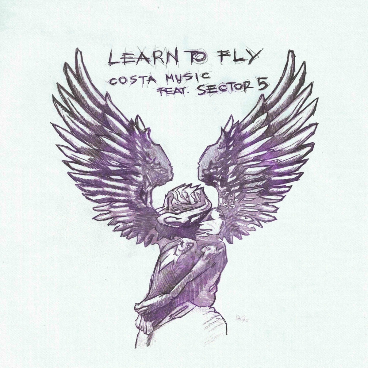 Learn To Fly (feat. Sector 5) - acoustic - Single by Costa Music & sAmI album cover