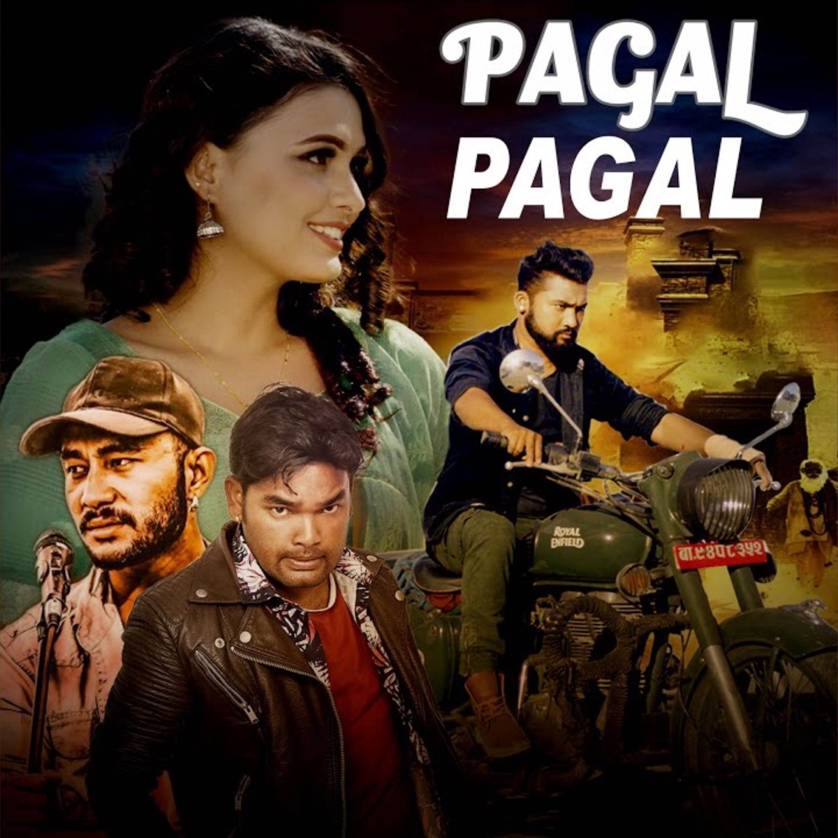 Pagal Pagal - Single by Bikram Chauhan & Badal Thapa album cover
