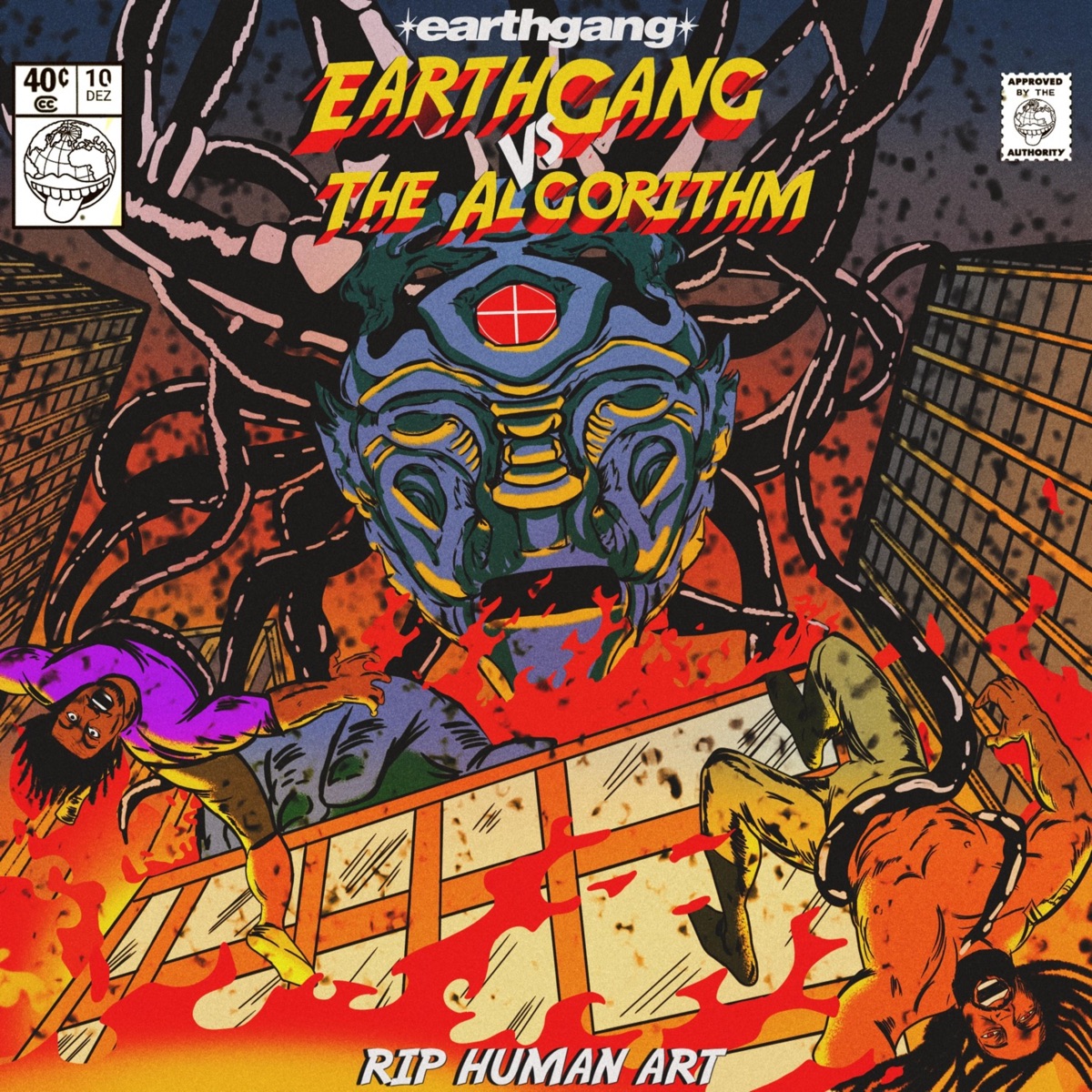 RIP Human Art - EP by EARTHGANG & Spillage Village album cover