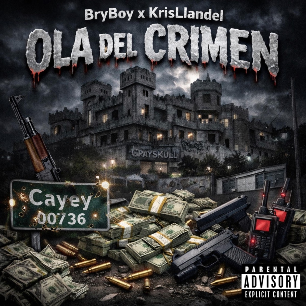 Ola Del Crimen (feat. Kris Llandel) - Single by BryBoy album cover