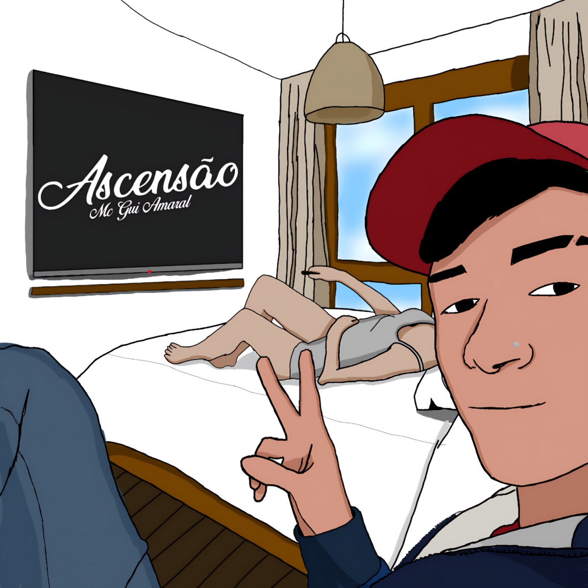 Ascensão - Single by Mc Gui Amaral album cover