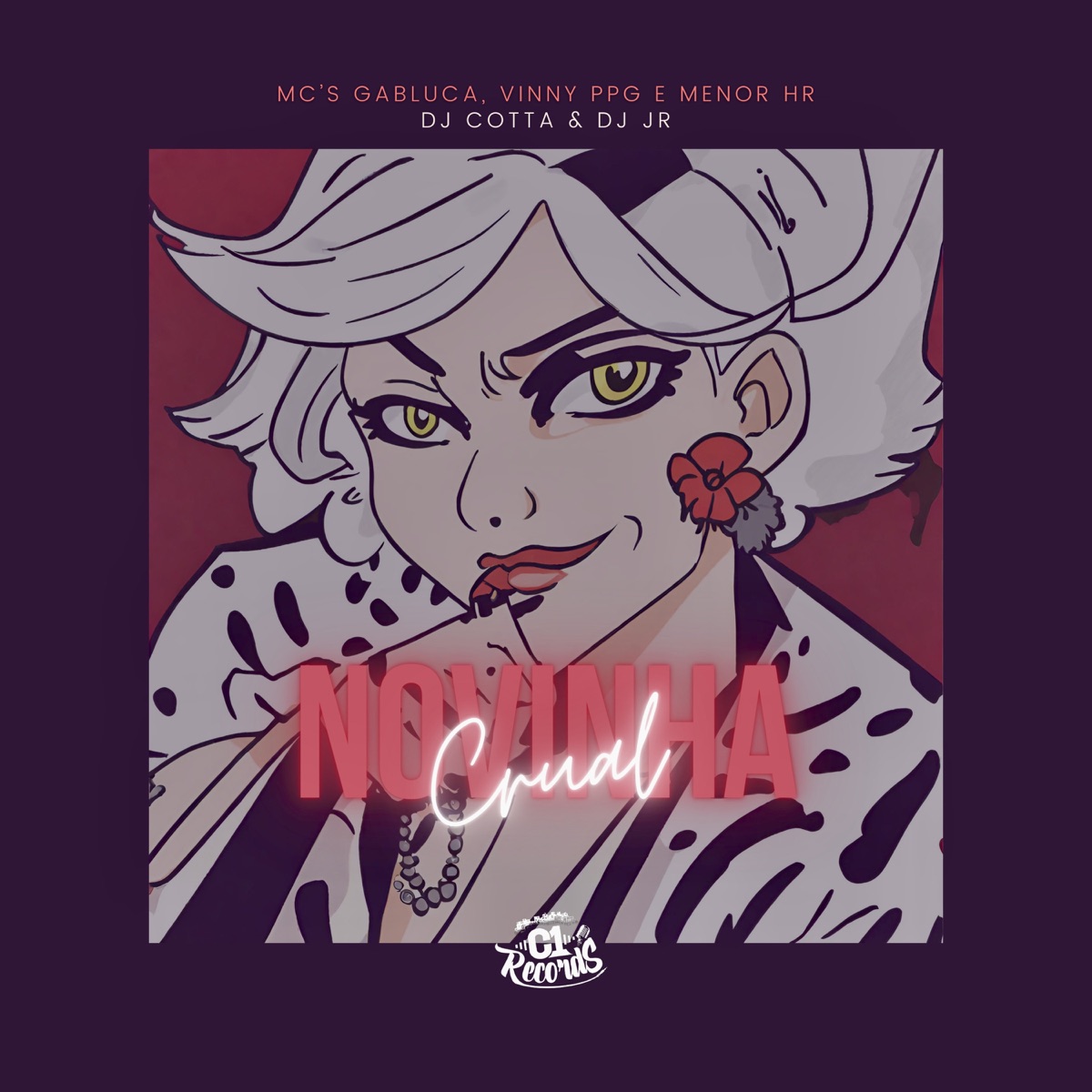 Novinha Cruel (feat. MC MENOR HR & DJ JR OFICIAL) - Single by Dj Cotta, Mc Vinny Ppg & Mc Gabluca album cover