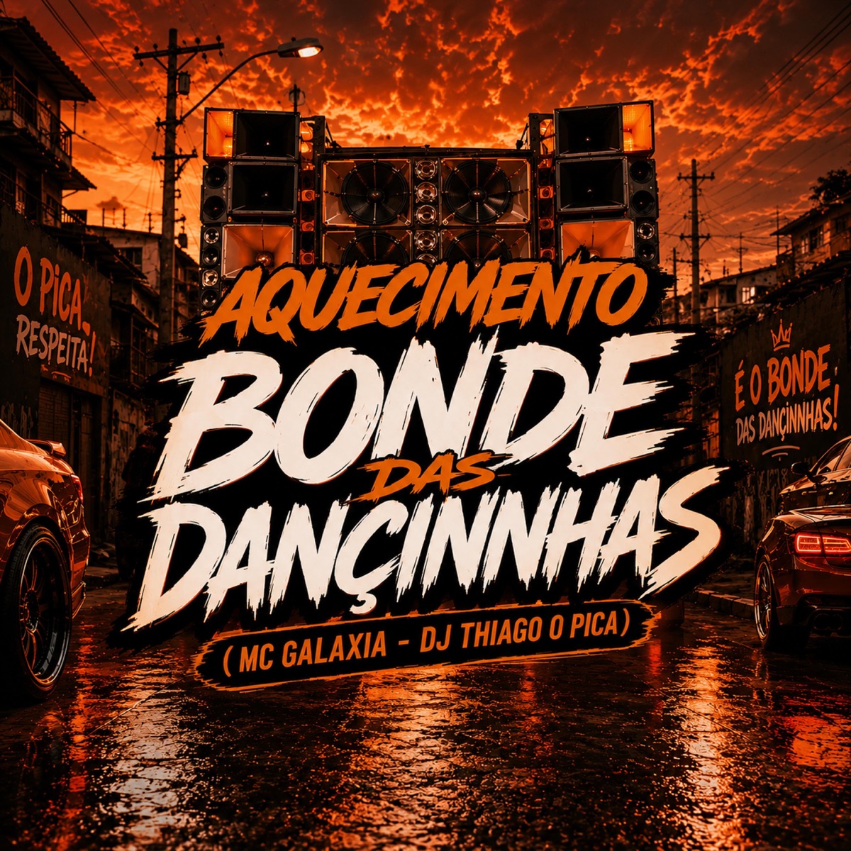 Aquecimento Bonde das Dançinnhas (feat. Mc Galaxia) - Single by DJ Thiago O Pica album cover