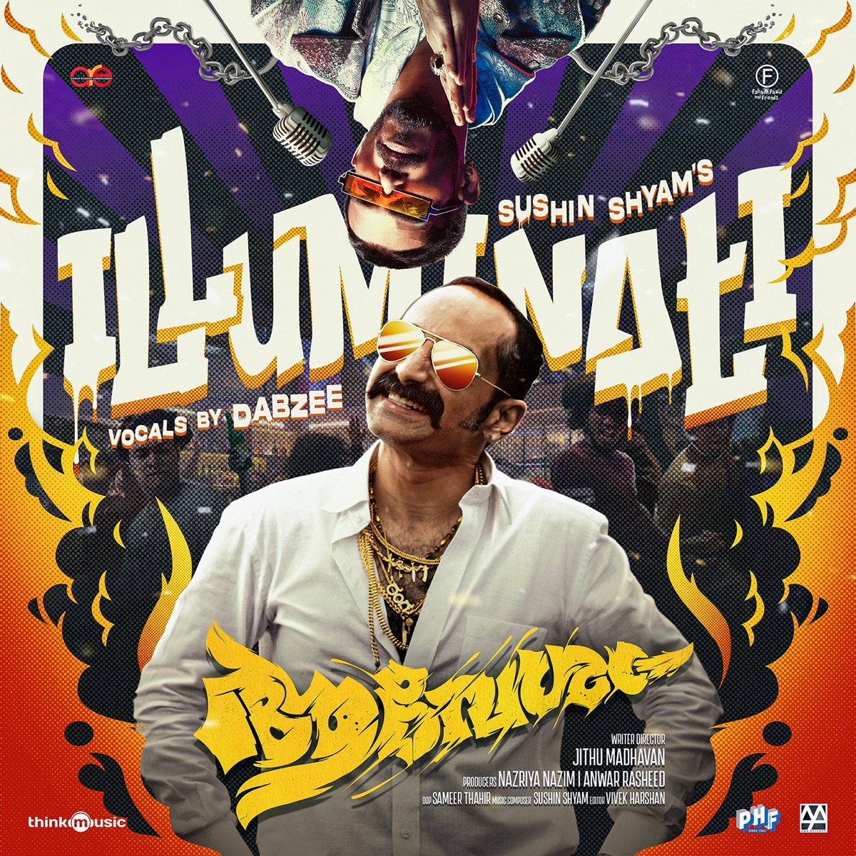 Illuminati (From "Aavesham") - Single by Sushin Shyam, Dabzee & Vinayak Sasikumar album cover