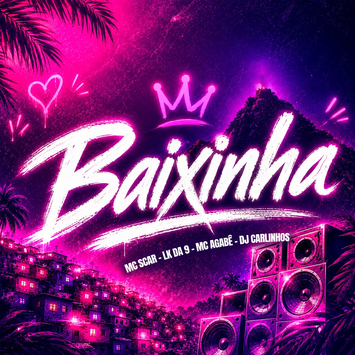 Baixinha - Single by Mc Agabê, Mc Scar, LK da 9 & Dj Carlinhos album cover