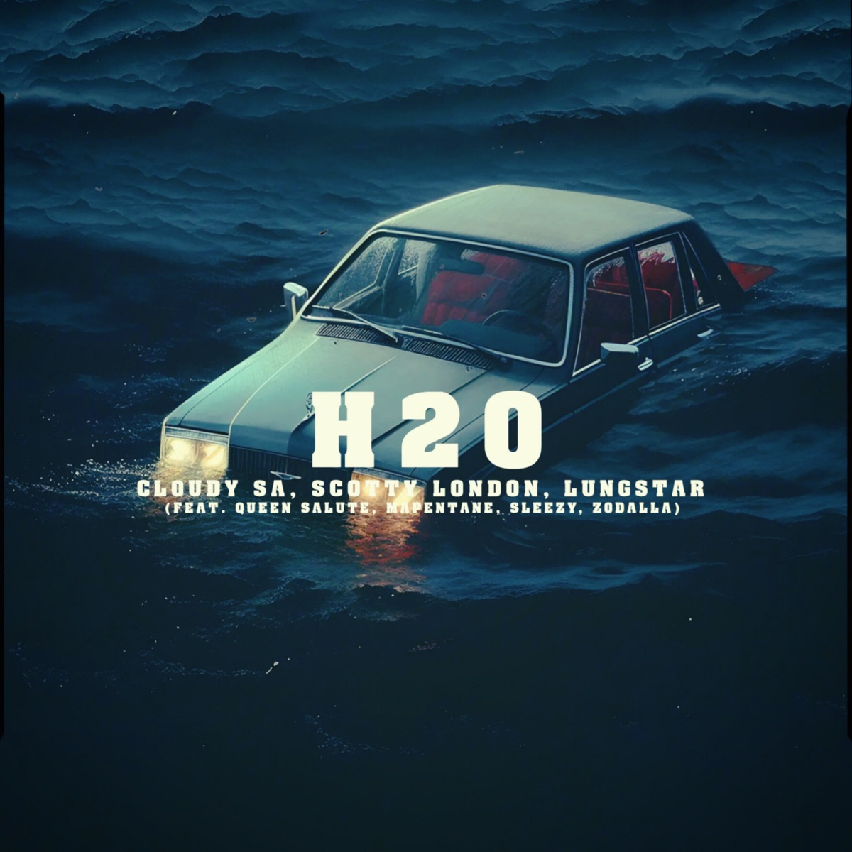 H.2.O (Remix) [feat. Mapentane, Sleezy, Zodalla & Queen Salute] - Single by Cloudy Sa, Scotty London & LUNGSTAR album cover