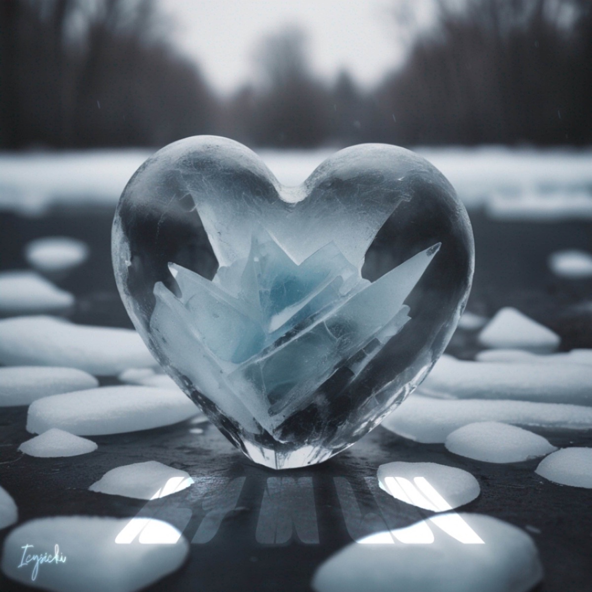 Icy In Luv - Single by Icysicki album cover