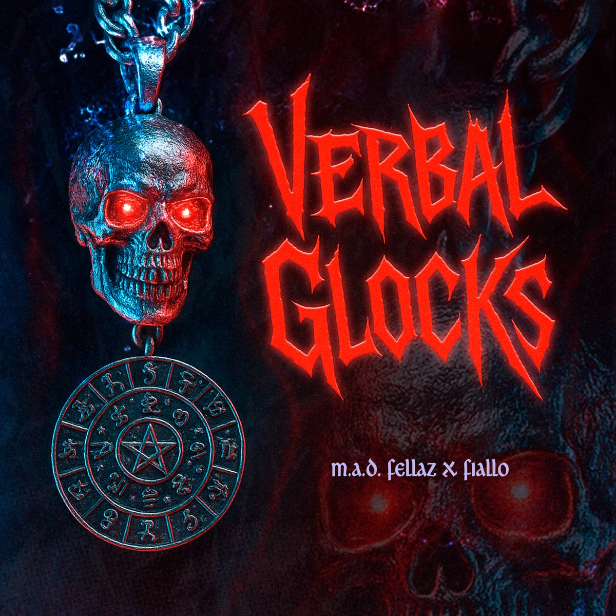 Verbal Glocks - Single by M.A.D Fellaz & Fiallo album cover
